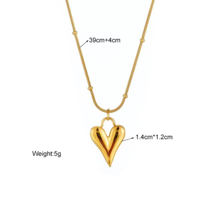 Zariva Eternal Heart Necklace – Zariva