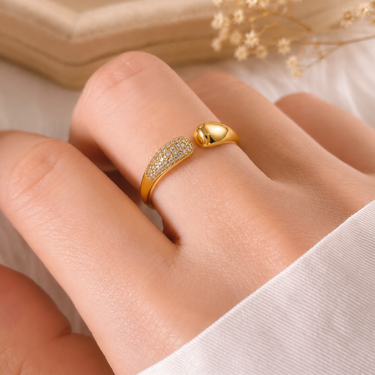 Aurelia open-ended CZ Ring- Zariva