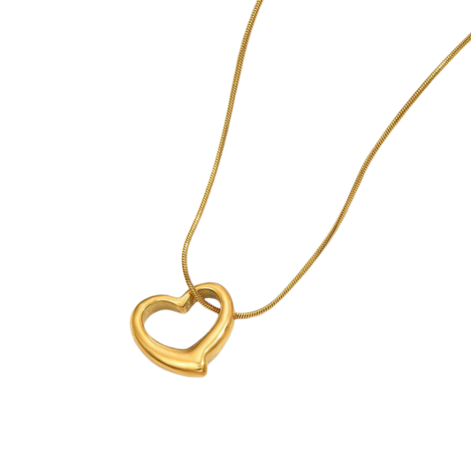 Aurelia Open Heart Necklace – Zariva